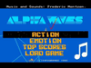 Alpha Waves title screen